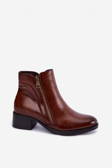 Botines marrones acolchados Merseline
