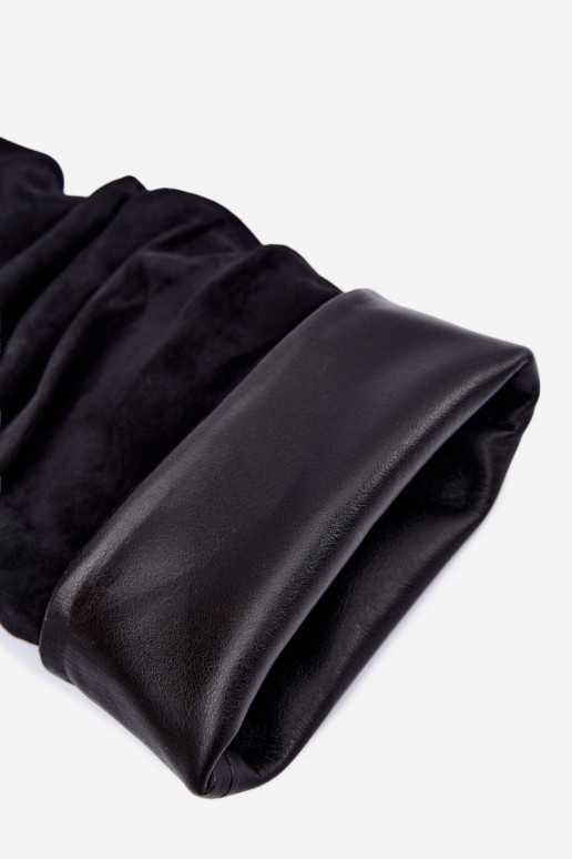 Botas negras de caña alta con tacones finos Balira