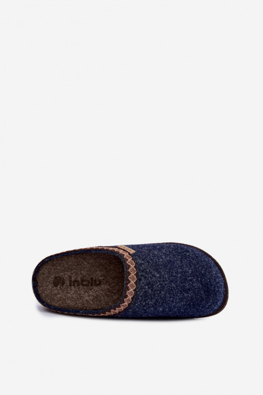 Zapatillas de mujer Inblu NL000009 azul oscuro