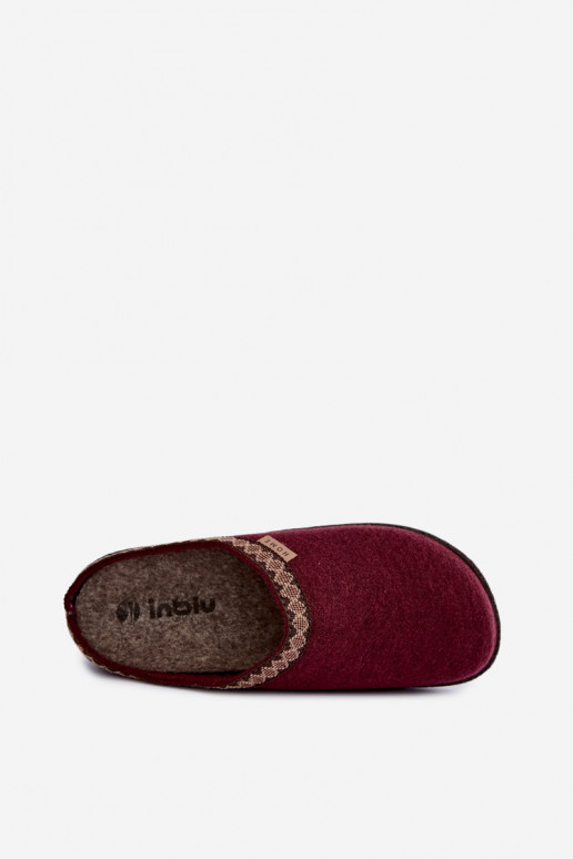 Zapatillas de mujer Inblu NL000009 burdeos