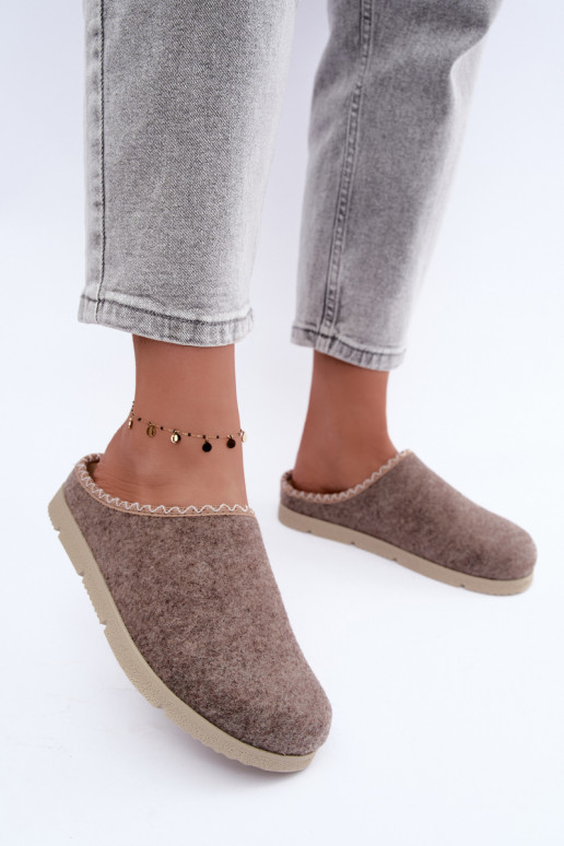 Zapatillas de casa de mujer Inblu BS000009 arena