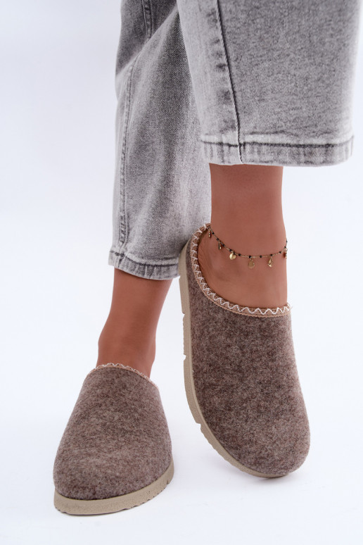 Zapatillas de casa de mujer Inblu BS000009 arena