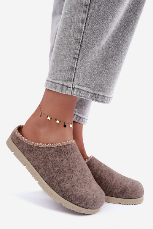 Zapatillas de casa de mujer Inblu BS000009 arena
