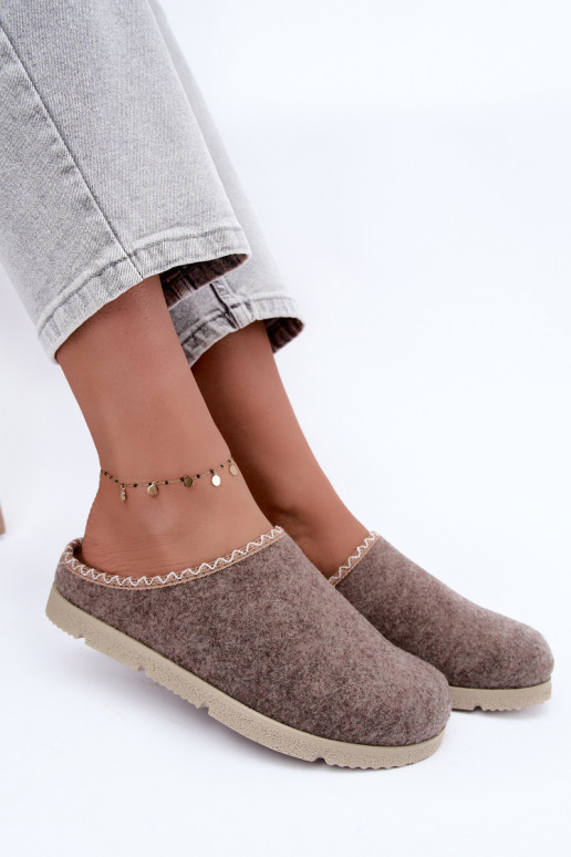 Zapatillas de casa de mujer Inblu BS000009 arena