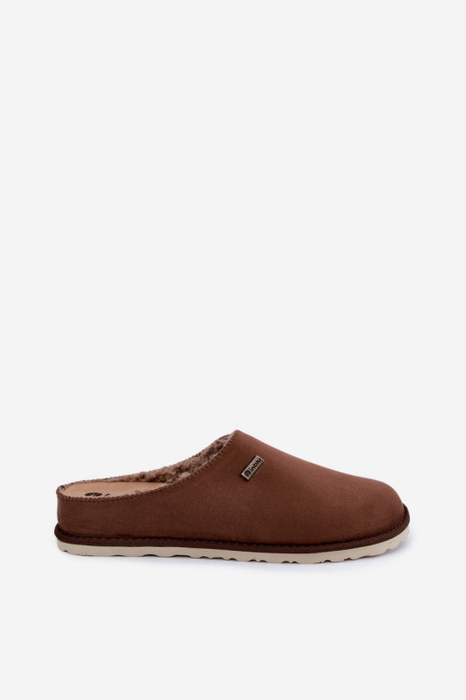 Zapatillas de casa de mujer Inblu CS000034 marrón oscuro