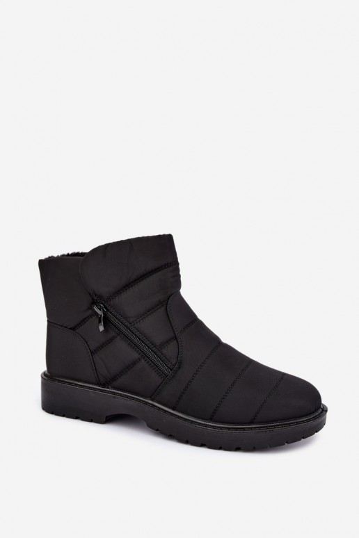 botas de nieve para hombre en color negro Tai turilric
