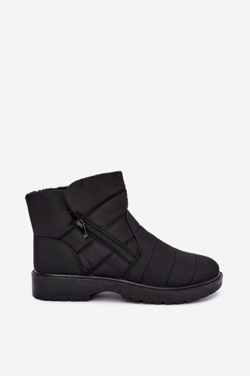 botas de nieve para hombre en color negro Tai turilric