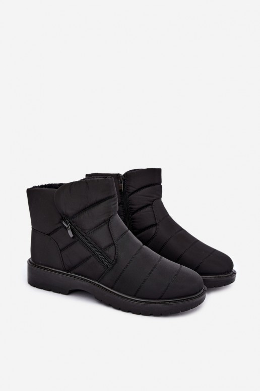 botas de nieve para hombre en color negro Tai turilric