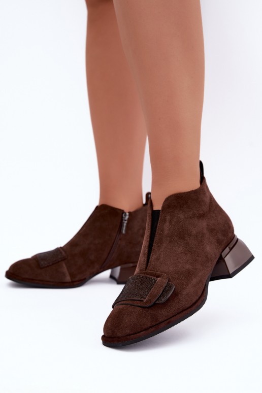 botas aislantes de ante sintético Klocke Artiker 59C0106 en color marrón