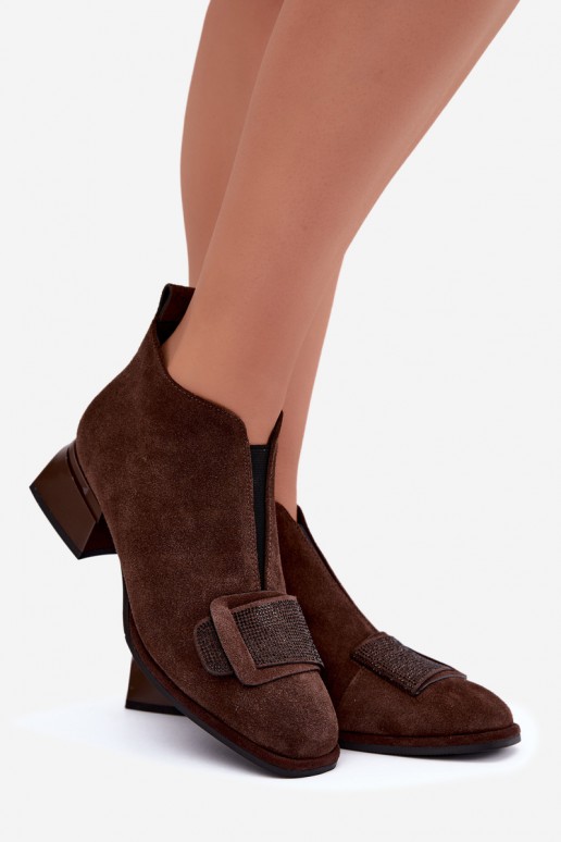 botas aislantes de ante sintético Klocke Artiker 59C0106 en color marrón