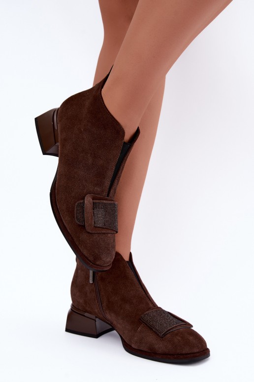 botas aislantes de ante sintético Klocke Artiker 59C0106 en color marrón