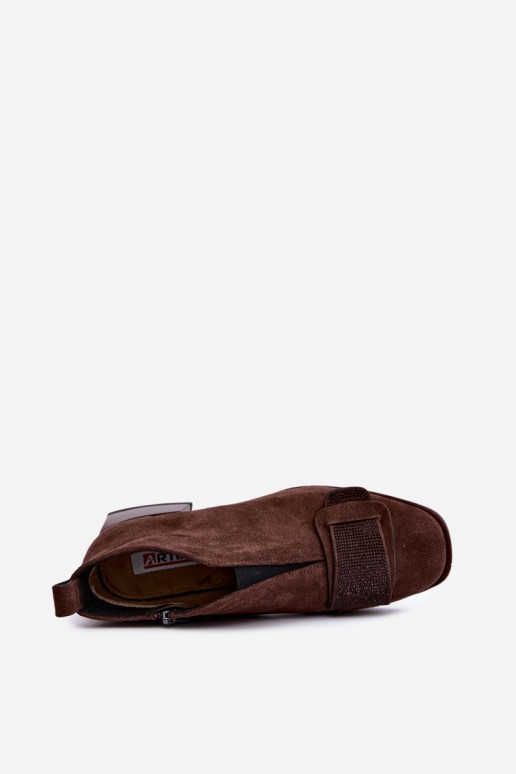 botas aislantes de ante sintético Klocke Artiker 59C0106 en color marrón
