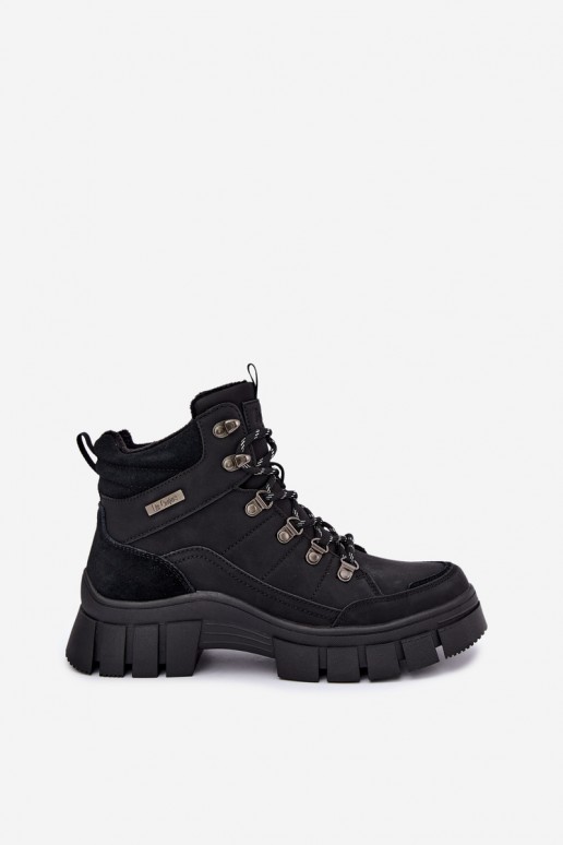 zapatos aislantes para mujer Lee Cooper LCJ-26-31-4580 en color negro