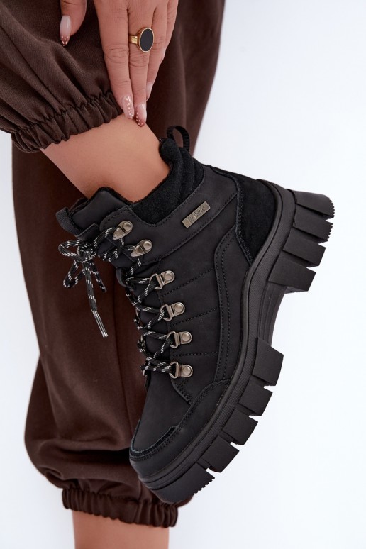 zapatos aislantes para mujer Lee Cooper LCJ-26-31-4580 en color negro