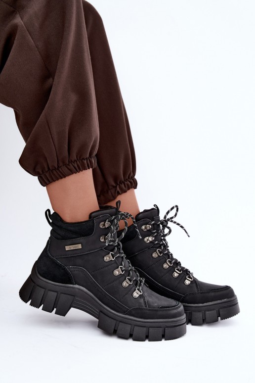 zapatos aislantes para mujer Lee Cooper LCJ-26-31-4580 en color negro