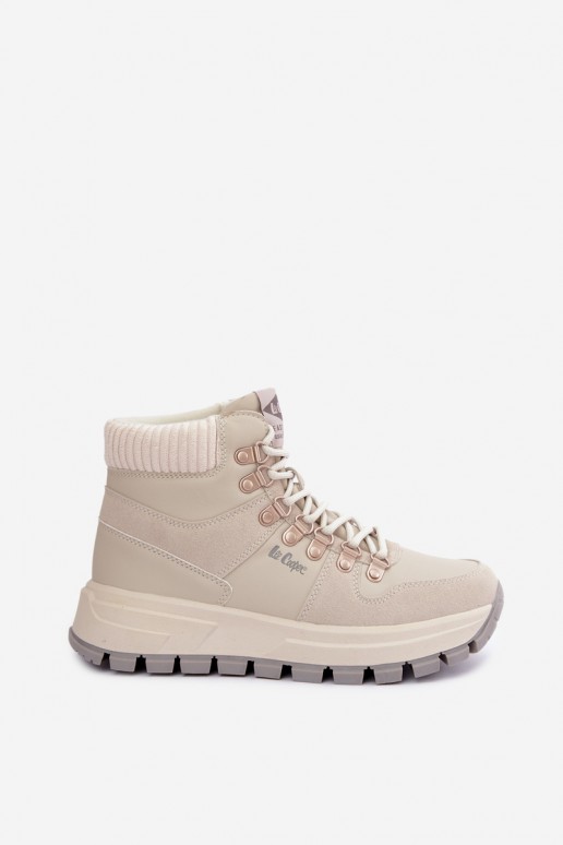 zapatos aislantes para mujer Lee Cooper LCJ-26-03-4525 en color gris