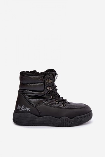 botas de nieve con cordones Lee Cooper LCJ-44-4562 en color negro 2