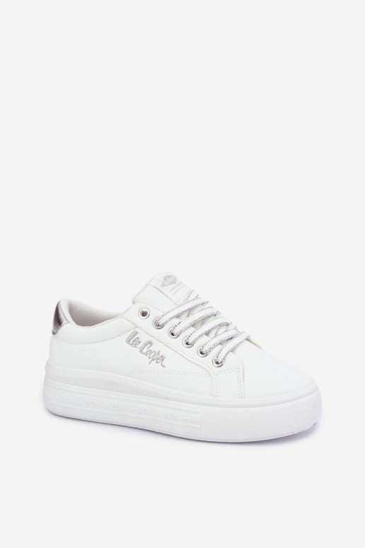 zapatillas de plataforma Lee Cooper LCJ-26-44-4561 en color blanco