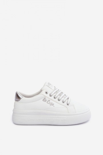 zapatillas de plataforma Lee Cooper LCJ-26-44-4561 en color blanco 2