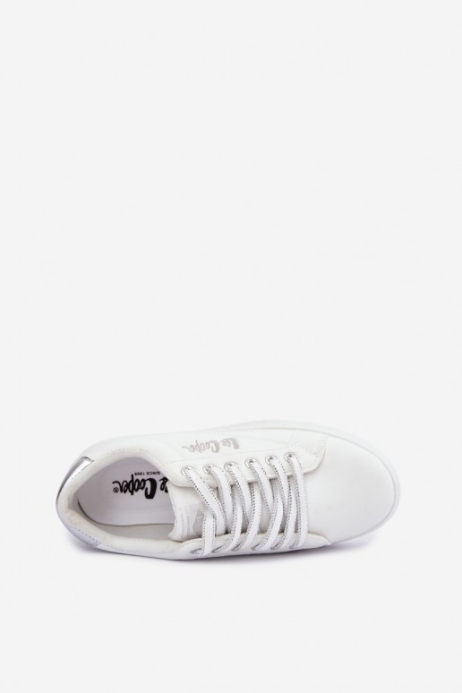zapatillas de plataforma Lee Cooper LCJ-26-44-4561 en color blanco