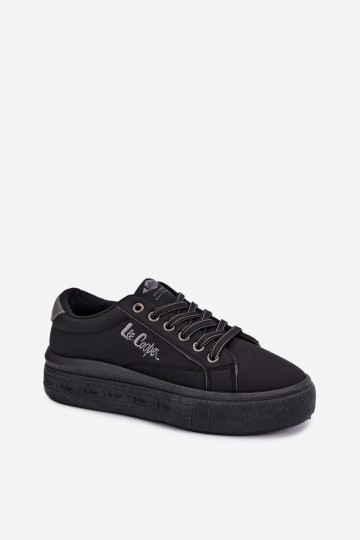 zapatos casual de plataforma Lee Cooper LCJ-26-44-4560 en color negro