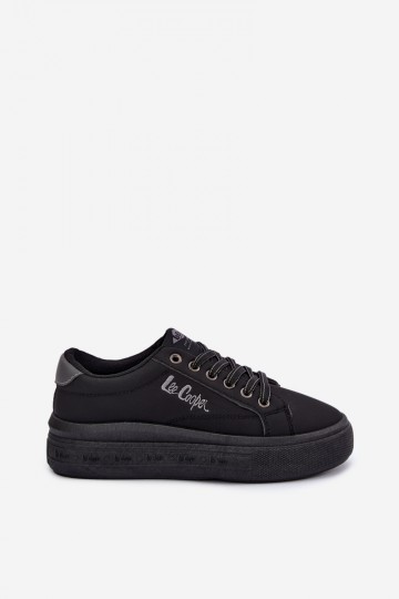 zapatos casual de plataforma Lee Cooper LCJ-26-44-4560 en color negro 2