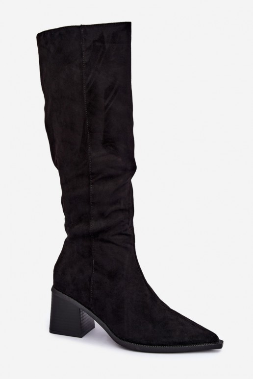 Botas altas térmicas en color negro Isenna