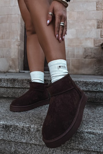 Botas de nieve para mujer CzekoladoĮe Rosienne 2