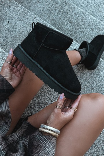 Botas de nieve para mujer en color negro Rosienne