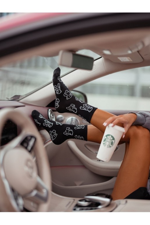 Calcetines negros para mujer Contury Misia
