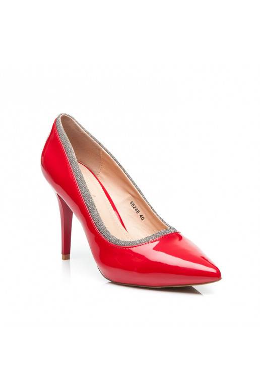 Zapatos rojos GLOSSY 58248R / S1-35P