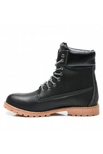 Botines negros elegantes 0251B / S3-46P 2