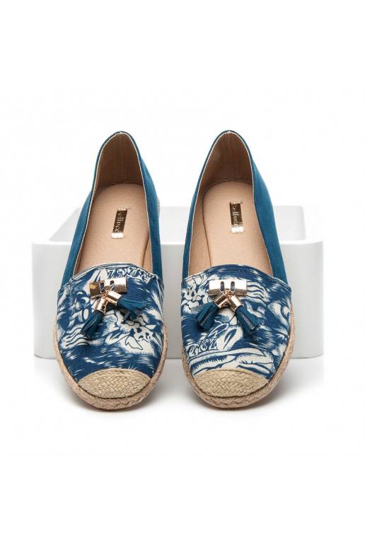 Espadrilės "Jeans Blue Suede" BL22-520BL  - 2