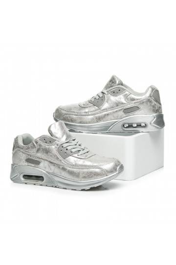 Sportiniai masyvūs sidabrinai batai 1-7S  - 1 2