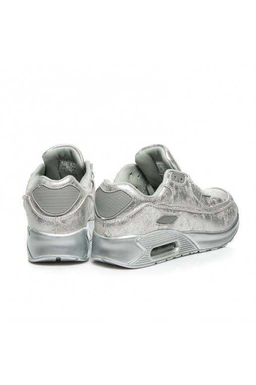 Sportiniai masyvūs sidabrinai batai 1-7S  - 8 Sportiniai masyvūs sidabrinai batai 1-7S  - 8