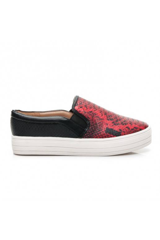 Zapatos Slip On de suela gruesa Q33-19R /S1-2P