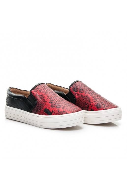 Zapatos Slip On de suela gruesa Q33-19R /S1-2P