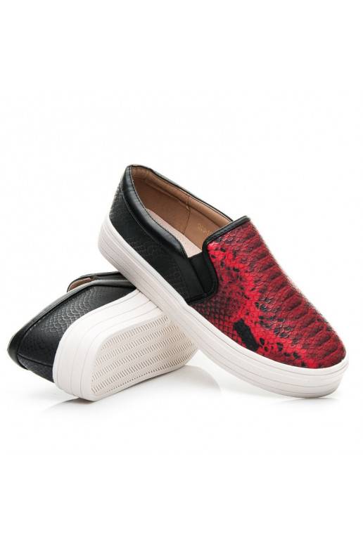 Zapatos Slip On de suela gruesa Q33-19R /S1-2P