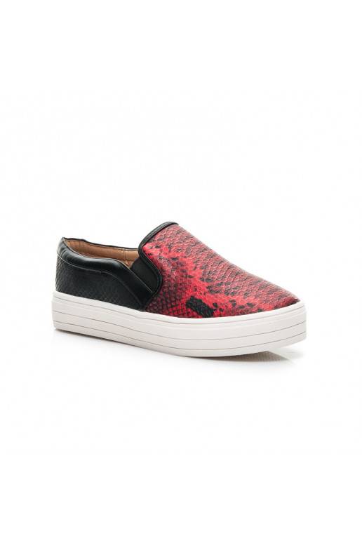 Zapatos Slip On de suela gruesa Q33-19R /S1-2P