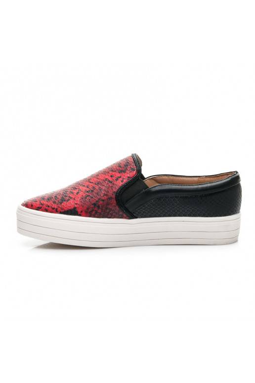 Zapatos Slip On de suela gruesa Q33-19R /S1-2P