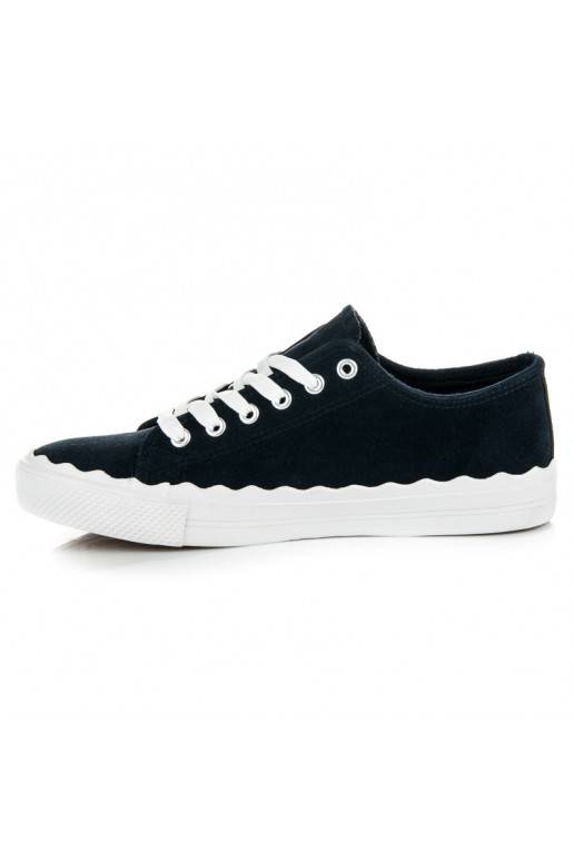 Tenis con cordones azul oscuro AB-174DK.BL