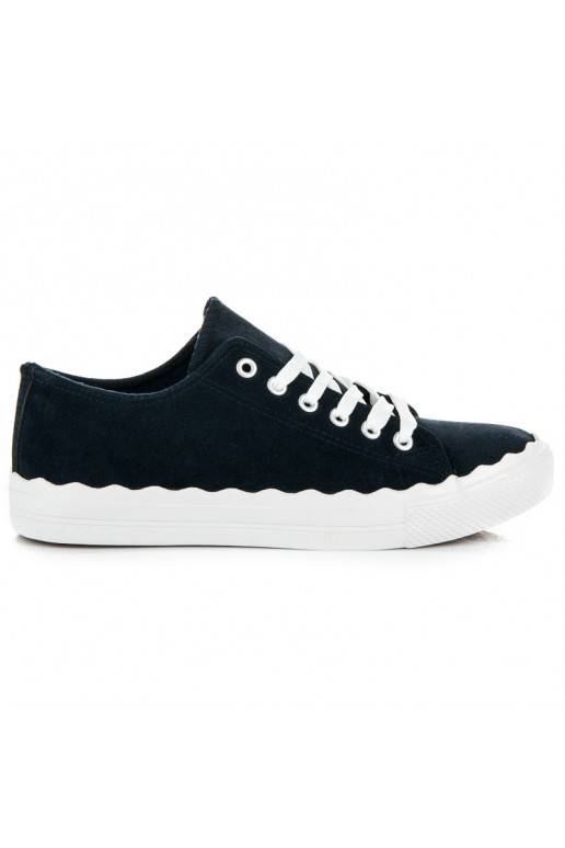 Tenis con cordones azul oscuro AB-174DK.BL