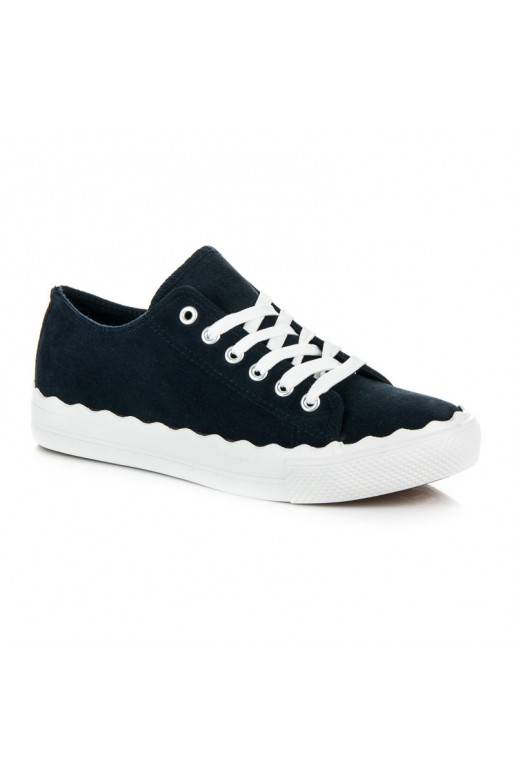 Tenis con cordones azul oscuro AB-174DK.BL