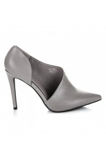 Asimetriški išskirtiniai šviesiai pilki bateliai iš Seastar C82L.G  - 1 2