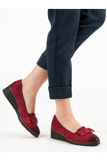 Zapatos con plataforma VINCEZA XY19-10469BUR 2