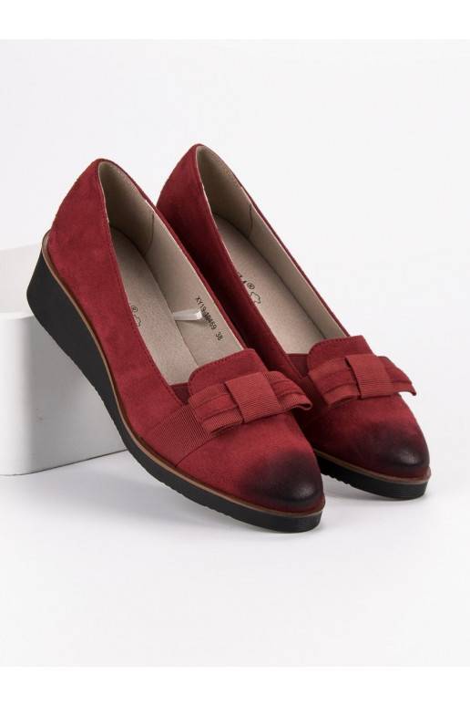 Zapatos con plataforma VINCEZA XY19-10469BUR