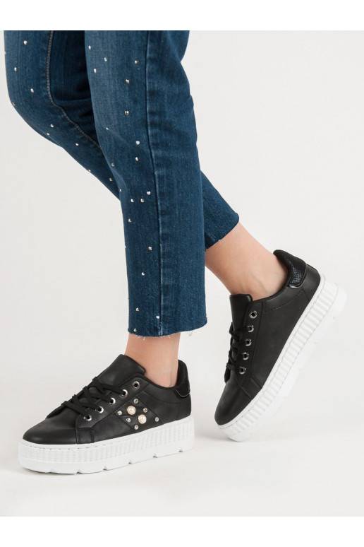 Zapatos de plataforma negros