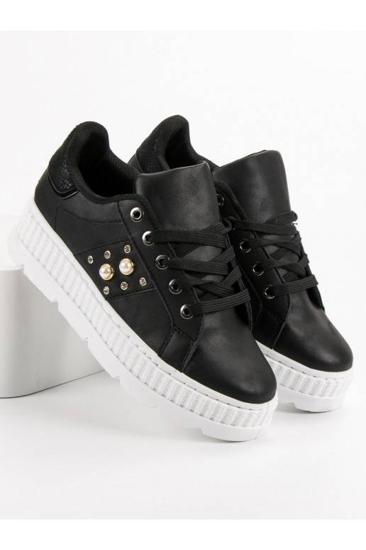 Zapatos de plataforma negros