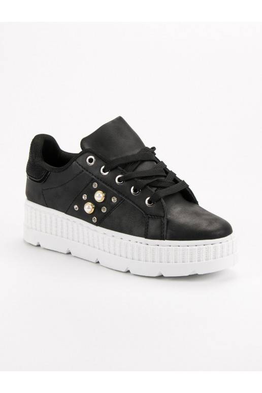 Zapatos de plataforma negros