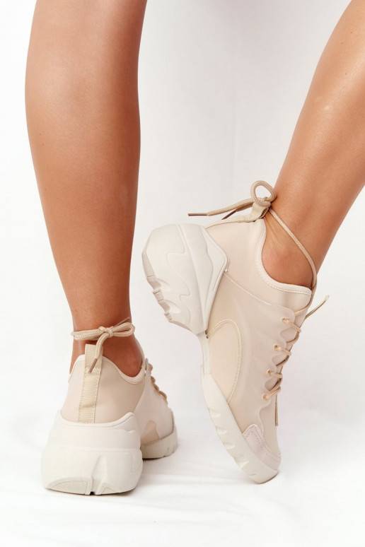 Zapatos de ocio con estilo beige Born This Way